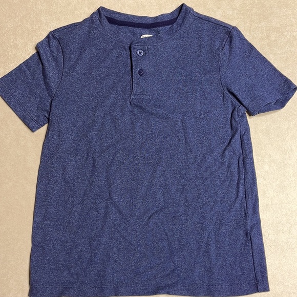 Old Navy Henley Short Sleeve Shirt Stretch Medium Size 8. - Picture 1 of 4